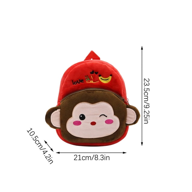 Yhmxh Organizadores y almacenamiento Mochila para niños, mochila de peluche para guardería, mochila escolar para niños/niñas/niños, mochila suave, mochila escolar para niños Almacenamiento de ducha