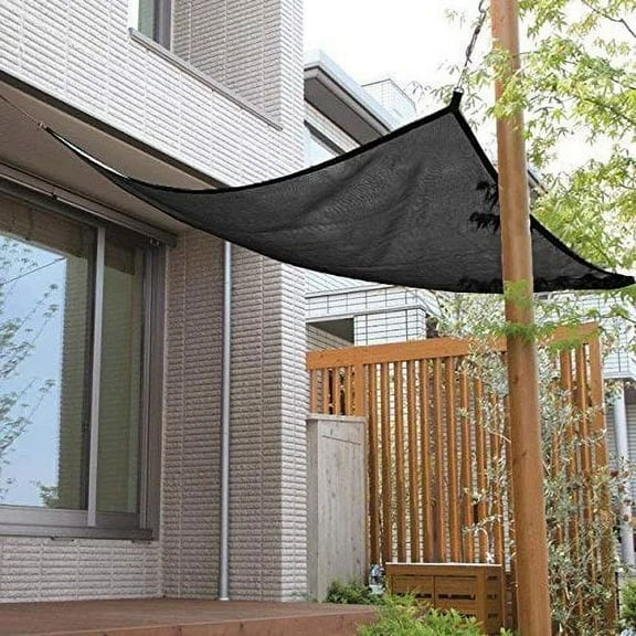 Shatex 90% Black 8x10ft New Design Hanging-up Sunblock shade panel for Window/RV Awning, Sun shelter,Patio Cover