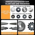 thumbnail image 3 of Mini Sierra de Mesa Zericuf Doble Motor 200W 26mm Ajustable, 3 of 8