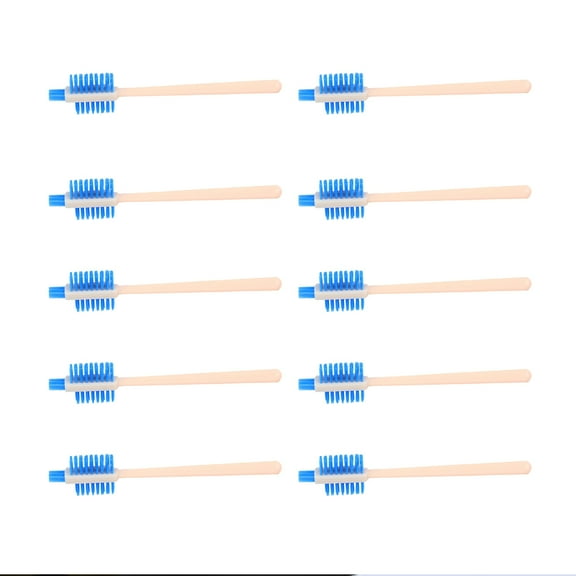 10 PCS Juicers Grinder Brush Blue Cleaning Brush Little Cleaning Brushes Juicer Cleaning Brush