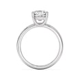 thumbnail image 3 of Meryn Jewel 14K White Gold Plated 1.28 Ct Cushion Cut Lab Created Diamond Engagement Ring for Women Weddings and Anniversaries - Gift for Her - Women's Diamond Jewelry - Affordable Luxury Ring, 3 of 7