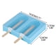 thumbnail image 3 of Fiudx Artículos en oferta con ofertas flash 2023 Nueva máquina para hacer helados, moldes para helados, caja de hielo, refrigerador doméstico pequeño, moldes para helado de fácil liberación con tapa,, 3 of 3