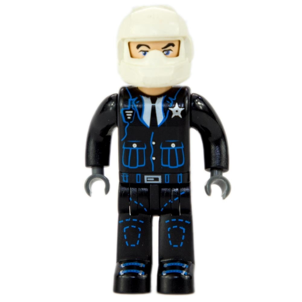 Lego Marvel Juniors Police Black Legs, Black Jacket