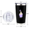 thumbnail image 2 of KPOP Insulated Tumbler - 20 oz Stainless Steel Cup with Lid for Coffee, Juice, Water, & Wine- Wine Tumbler Gift for KPOP Fans, 2 of 7
