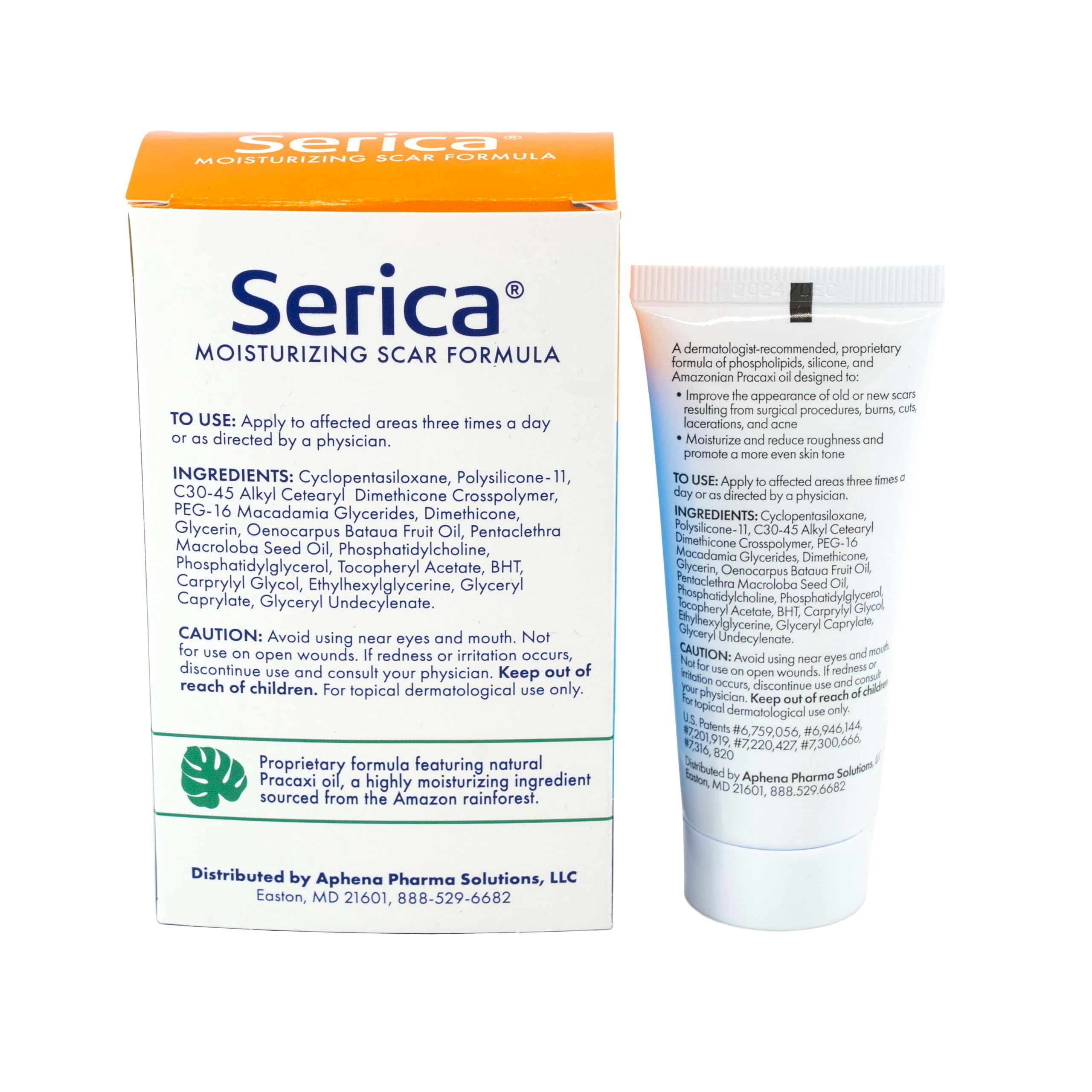 Serica Scar Gel - Silicone Scar Gel For Scar Improve - Serica Moisturizing Scar Formula - Silicone Gel For Scars - Acne Scar Improve - Best Scar Improve Your Skin - Natural Ingredients - Made USA