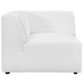 thumbnail image 5 of Modway Mingle Corner Sofa in White, 5 of 5