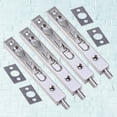 thumbnail image 2 of Miangastore 4Pcs Concealed Spring Stainless Steel Latch Security Door Fire Door Security Door Latch Bolt Accessories Tools, 2 of 8