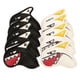 thumbnail image 5 of Eigraketly 9 piezas de cuero PU hierro Golf Club cubierta conductor lindo Animal forma cabeza cubre manga deportes al aire libre Protector Accesorios Golf Blanco Eigraketly OD019616-02, 5 of 6