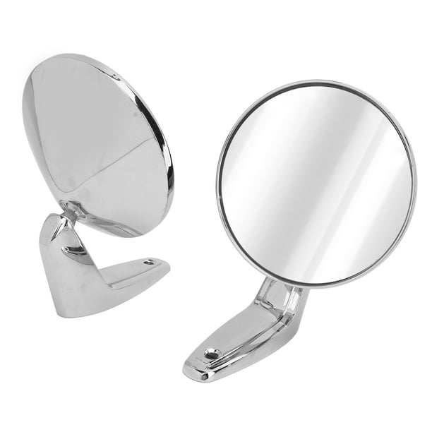 Espejo Cromado Para Puerta De Coche, 2 Piezas, Plegable Manual, Visión Clara, Espejo Retrovisor Exterior, Aleación De Zinc 3685955 Para Polara Monaco