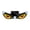 C, variant on Solar Powered Demon Eyes Car Decal, Dynamic LED Light Up Stickers with Suction Cups for Easy Install, Weatherproof Design Perfect for Car Window and Windshield Decoration