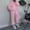 Pink, variant on Women Sweatsuits Sets 2 Piece Hoodie Long Sleeve Pullover and Baggy Sweatpants Lounge Womens Fall Women Clothes