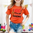 thumbnail image 2 of MEZZALL T-Shirts de Mode pour Garçons et Filles, Décontractés, Imprimés, Col Rond, Manches Courtes, Respirants, 6-7 Ans, 2 of 4