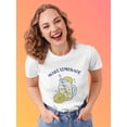 thumbnail image 2 of Make Lemonade T-Shirt Women -Smartprints Designs, Female Medium, 2 of 4