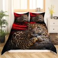 thumbnail image 2 of Funda de edredón gemelo (sin relleno), Red Rose Wedding Valentine's day Bedding, 2 of 5