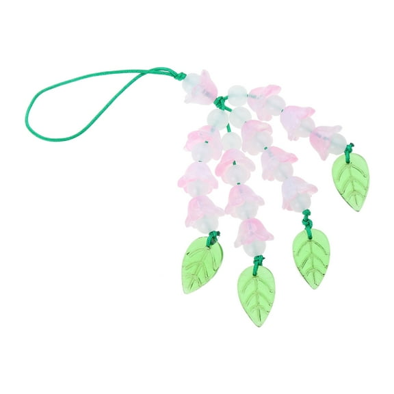 Aellinatey Phone Chains Unique Keyring Flower Phone Charm Acrylic Phone Pendant Straps