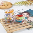thumbnail image 7 of 1Box Mixed Size Stackable Round Plastic Containers 4 Column(5 Layer/Column) Bead Storage Jars for Beads Buttons Crafts and Small Findings DIY, 7 of 7