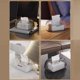 thumbnail image 5 of Elegante caja de pañuelos con patrón de glaciar: ¡espaciosa, a prueba de humedad y fácil de rellenar!, 5 of 11