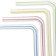 thumbnail image 3 of 500pcs Plastic Drinking Straws 8 Inches Long Multi-Colored Striped Bedable, 3 of 4