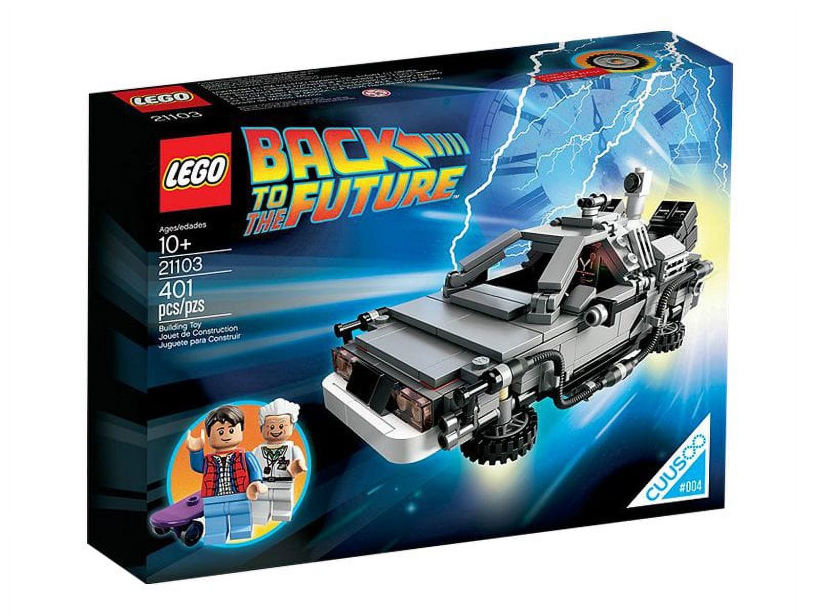 LEGO Cuusoo The DeLorean Time Machine Play Set - image 3 of 6
