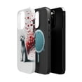 thumbnail image 2 of DistinctInk Tough Case for Apple iPhone 13 Pro MAX (6.7" Screen), Compatible with MagSafe Charging - Valentine's Day Bedlington Terrier, 2 of 6