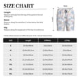 thumbnail image 5 of Lsque Orchids Flowers Mens Sleep Pajama Shorts,Short Pajama Pants, Cotton Ultra-Soft Knit-Medium, 5 of 9