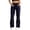 330#Navy, variant on Yoga Pants for Women Flare Wide Leg High Waisted Leggings Lounge Y2k Drawstring Soft Sweatpants Bell Bottoms Black XL