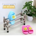thumbnail image 2 of Estante Para Zapatillas De Baño, Zapatero Simple De Acero Inoxidable Para Dormitorio, Balcón, Comedor seitruly HA024916-01, 2 of 7
