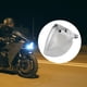 thumbnail image 5 of Escudo de Visera a prueba de viento perfecl 3 Snap para cascos de motocicleta de cara abierta Len gris claro, 5 of 8