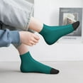 thumbnail image 2 of Rocae Teal Color for Premium Adult Socks,Comfortable, Breathable, and Durable Socks, Perfect for Everyday Wear, 2 of 7