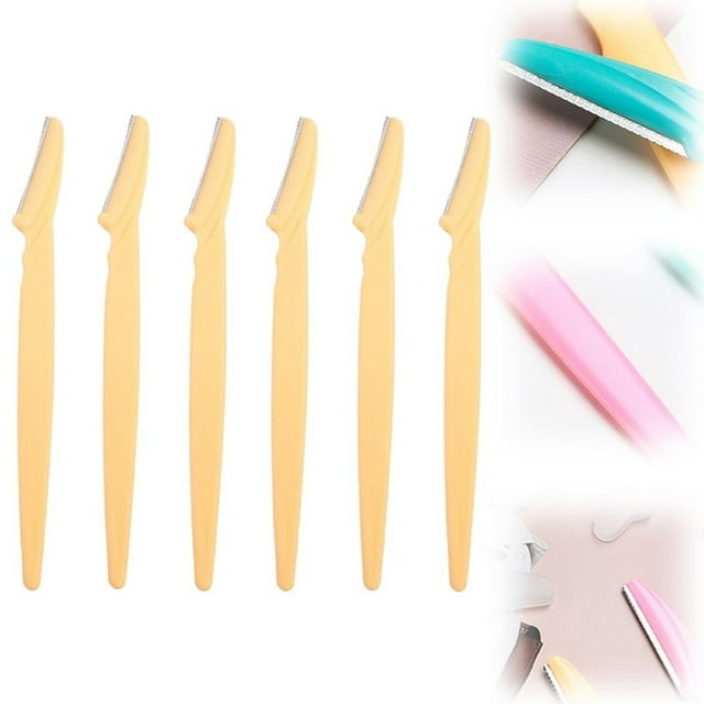 Tondeuse à Sourcils Polyvalente en Acier Inoxydable Mini Portable Réutilisable pour Hommes et Femmes, Équipement de Beauté