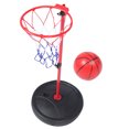 thumbnail image 4 of 1 Set Pool Basketball Hoop Floating Basketball Hoop and Basketball Poolside Game with Ball Inflator, 4 of 8