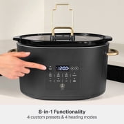 Thyme & Table 6QT Programmable Slow Cooker, Slate Grey