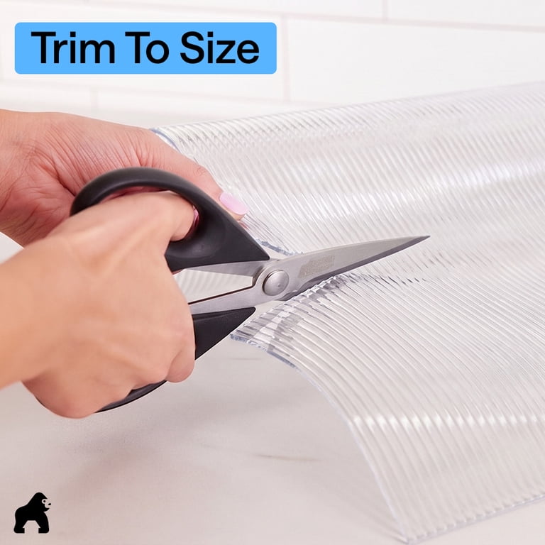 Gorilla Grip DuraGuard Ribbed Shelf Liner, 12" x 20' photo 8
