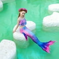 thumbnail image 6 of 2025 Girls Swimming Mermaid Tail 4 Pcs Sets Kids Mermaid Swimwear, 6 of 6