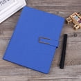 thumbnail image 2 of SagaSave A5 PU Leather Binder Notebook Loose-Leaf Sheets with Card Slots Office Meeting Daily Book Travel Journal Book, 2 of 6