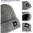 thumbnail image 2 of Juego de Gorro, Bufanda y Guantes de Pantalla Táctil, Bluelander, Unisex, Gris Oscuro, 2 of 5