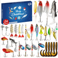 thumbnail image 1 of 24 Piece Luya Bait Iron Sequin Christmas Blind Box Luya Christmas Element, 1 of 1
