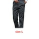 thumbnail image 5 of Toystoory Pantalones de Chef para hombre con bolsillos en la cintura elástica, pantalones holgados para cocinar, uniforme de camarero, ropa Herramientas y accesorios para hornear  Zebrastreifen L, 5 of 6