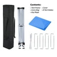 thumbnail image 3 of King Canopy Slant Leg 10'x10' Instant Pop Up Tent, Blue, 3 of 6