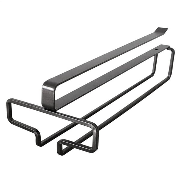 Estante para Copas de Vino, Soporte Metálico para Copas de Vino Debajo del Gabinete, Estante para Copas, Organizador Colgante para Almacenamiento de Copas de Vino-B