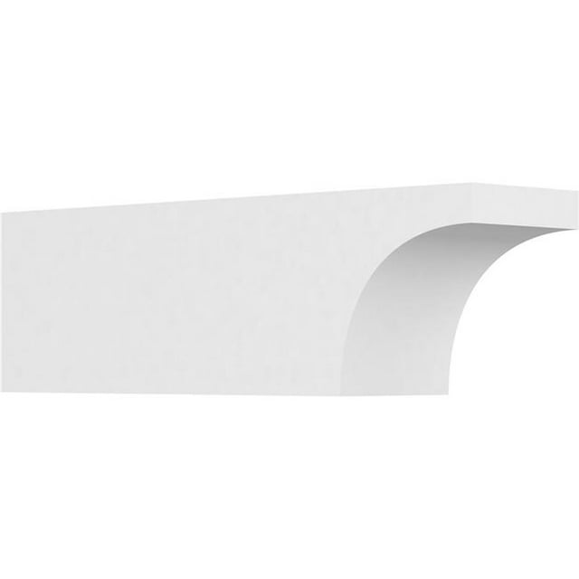 Ekena Millwork RFTP05X06X20HUN 6 x 5 x 20 Pouces Standard Huntington Architecture Grade Queue de Chevron PVC