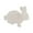 Beige, variant on Easter Bunny Floor Mats Easter Bunny Area Rug Cute Rabbit Shaped Plush Floor Mats Soft Imitation Rabbit Velvet Shaggy Home Decor, for Bedroom Living Room Home Easter Decor