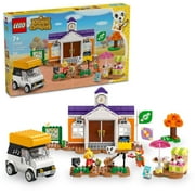 LEGO Animal Crossing K.K.s Concert in the Plaza Building Set with a Caf, Car Toy and Stage, 77052
