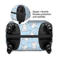 thumbnail image 2 of Pofeuu Rabbit And Bird Print Luggage Suitcase Cover Protector Luggage Washable Covers Aesthetic for 18/24/28/32 inch Luggage（No luggage included）-Small, 2 of 7