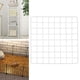 thumbnail image 3 of Panel de corralito portátil para mascotas Yuyangstore Jaula de alambre de hierro DIY Rejilla blanca lisa, 3 of 8