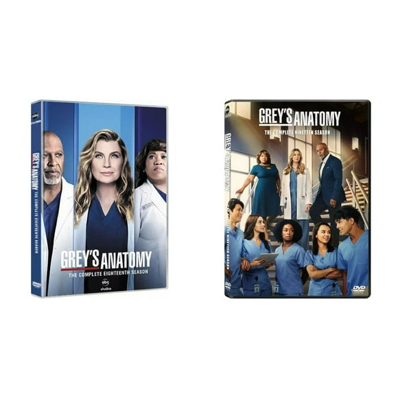 Grey’s Anatomy Season 18 & 19 (DVD) -English only