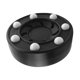 thumbnail image 4 of Disco de hockey, pelota plana, herramienta de hockey, equipo novedoso, profesional, multifuncional Negro, 4 of 8