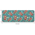 thumbnail image 7 of Pioneer Flower Floral Print Pattern Kitchen Rug Mat,Kitchen Runner Rugs Non Skid Washable,Decorative Kitchen Floor Mats for Kitchen,Sink,Laundry,17"x47.2", 7 of 7