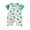 Green, variant on CheerKidz 1-12M Baby Boys Girls Crawling Clothes Cotton Summer Thin Short-sleeved Jumpsuit for Toddler,Perfect for Comfort and Mobility(Orange#3,1-4 Months)