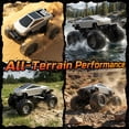 thumbnail image 4 of JoyStone Amphibious RC Car for Kids, 4WD Remote Control Monster Truck, All-Terrain Waterproof RC Truck with 360° Stunts, One-Key Stand-Up, LED Lights, Off-Road Toy for Boys Girls, 4 of 11